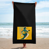 Funky Fashion Groove Bath Towel - Beyond T-shirts